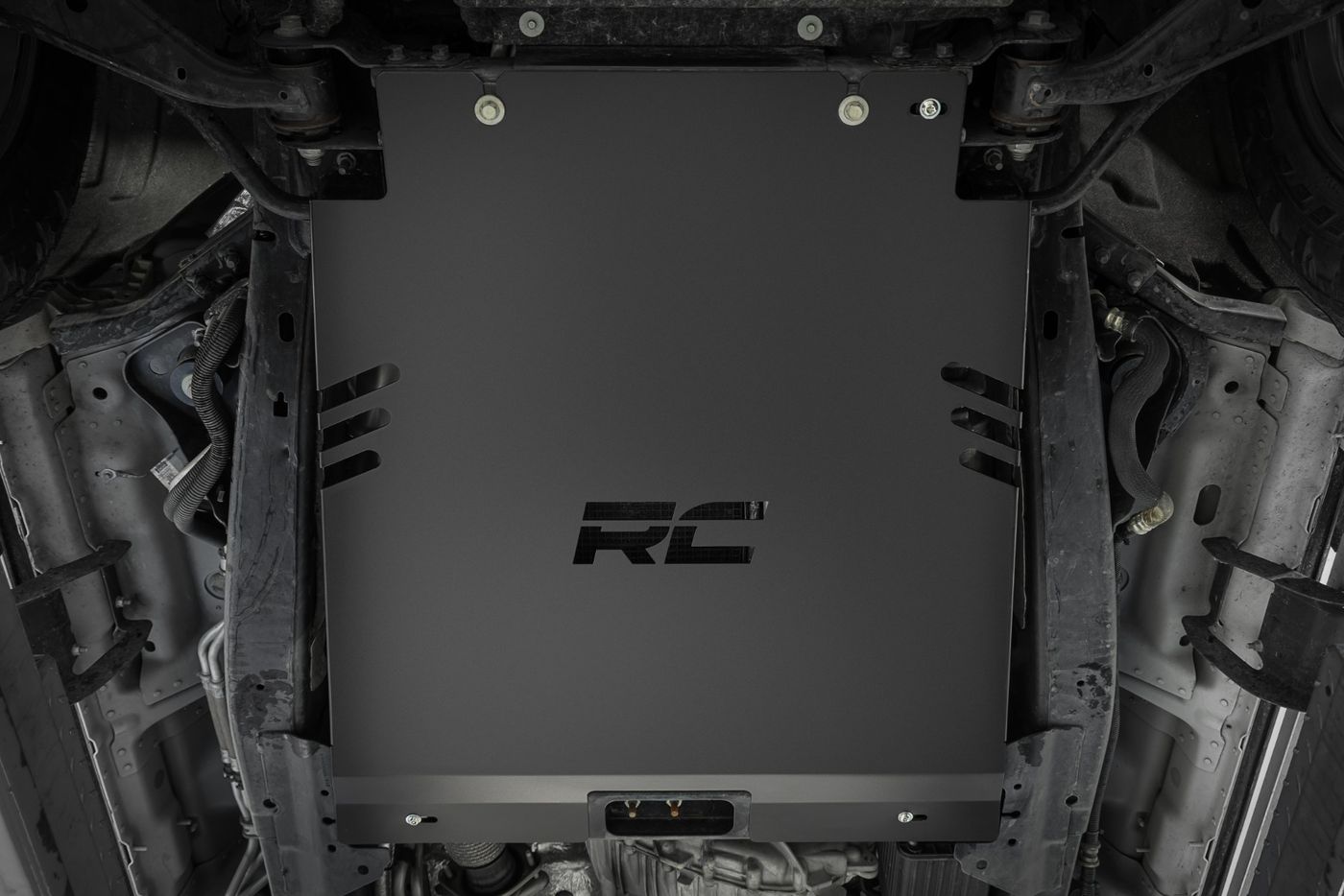 Rough Country Catalytic Converter Shield | Powerboost | Ford F-150 2WD/4WD (2015-2026)