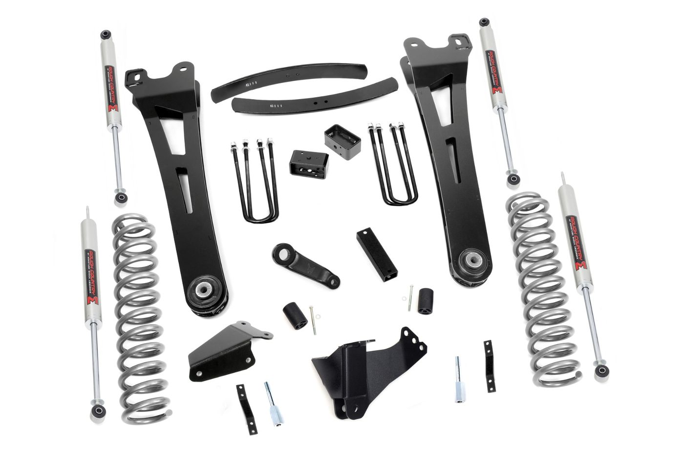Rough Country 6 Inch Lift Kit | Diesel | Radius Arm | M1 | Ford F-250/F-350 Super Duty (05-07)