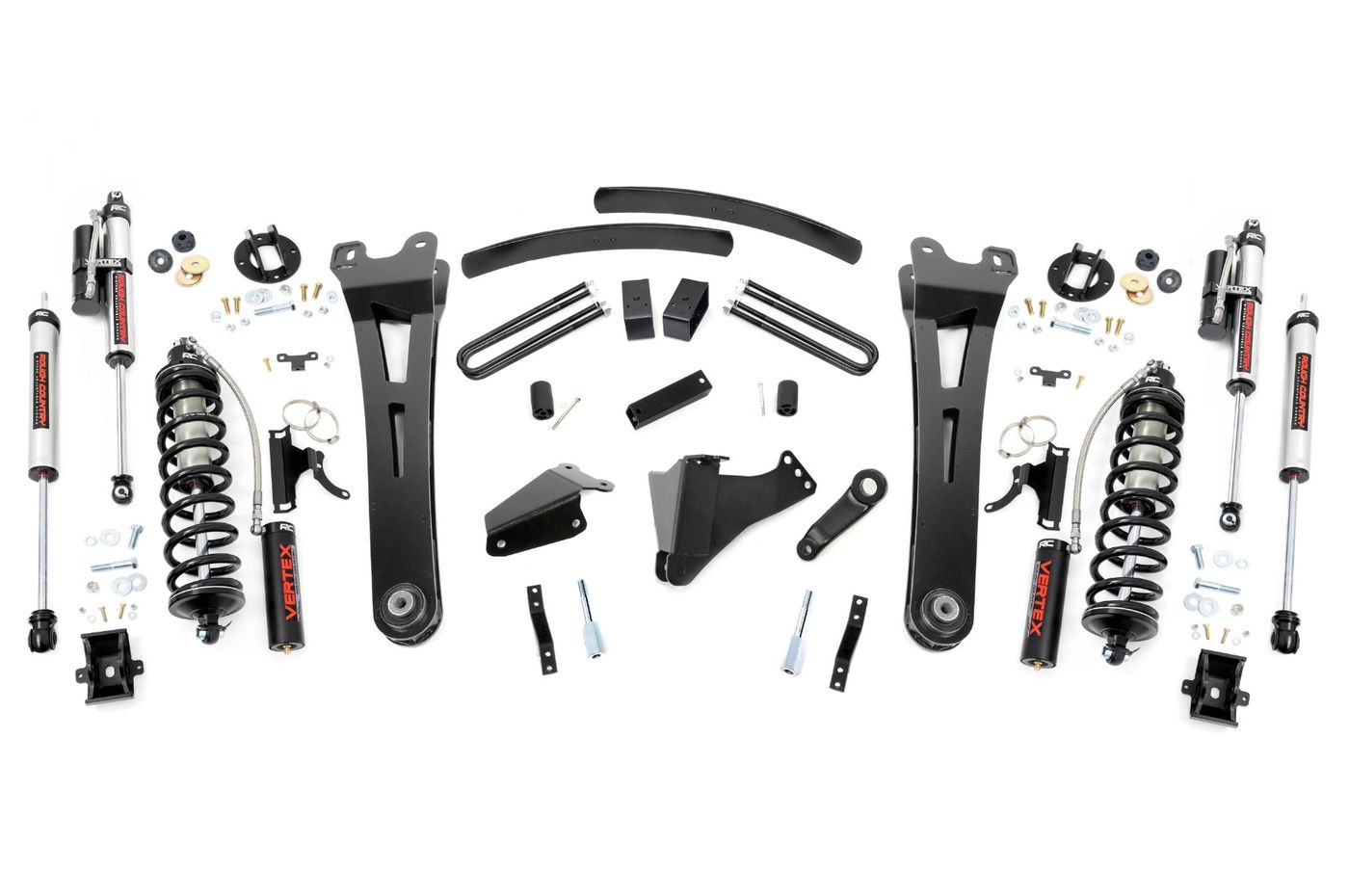 Rough Country 6 Inch Lift Kit | Gas | Radius Arm | C/O Vertex | Ford F-250/F-350 Super Duty (05-07)
