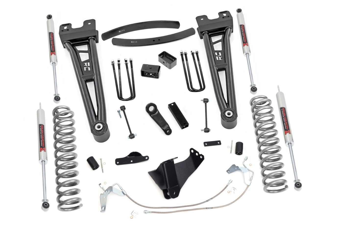 Rough Country 6 Inch Lift Kit | Diesel | Radius Arm | M1 | Ford F-250/F-350 Super Duty (08-10)