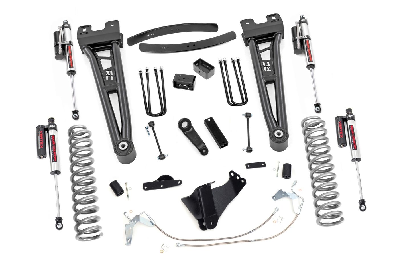 Rough Country 6 Inch Lift Kit | Diesel | Radius Arm | Vertex | Ford F-250/F-350 Super Duty (08-10)