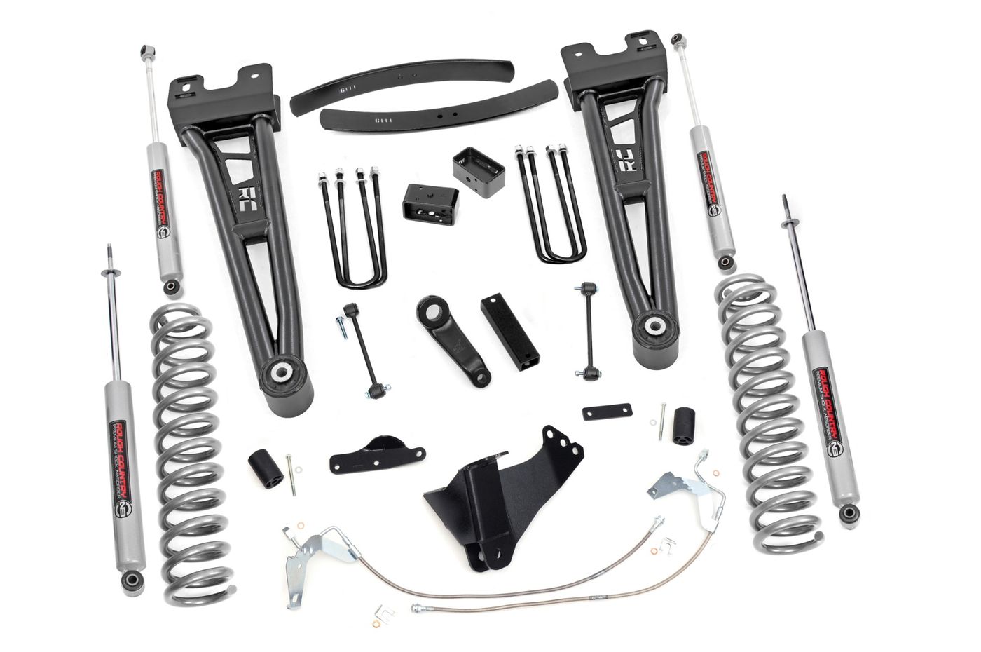 Rough Country 6 Inch Lift Kit | Gas | Radius Arm | Ford F-250/F-350 Super Duty 4WD (08-10)
