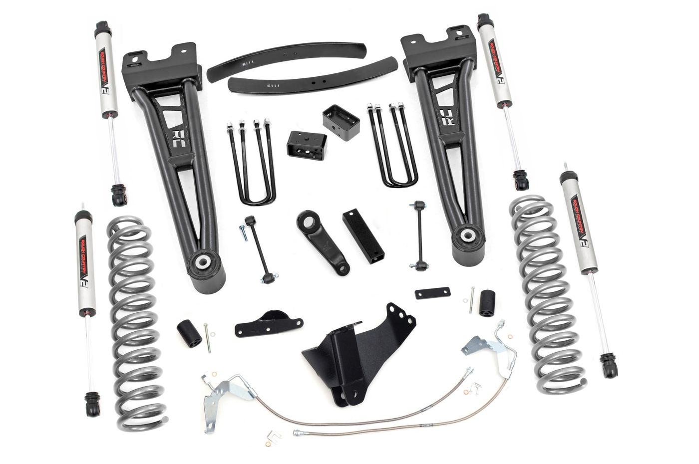 Rough Country 6 Inch Lift Kit | Gas | Radius Arm | V2 | Ford F-250/F-350 Super Duty (08-10)