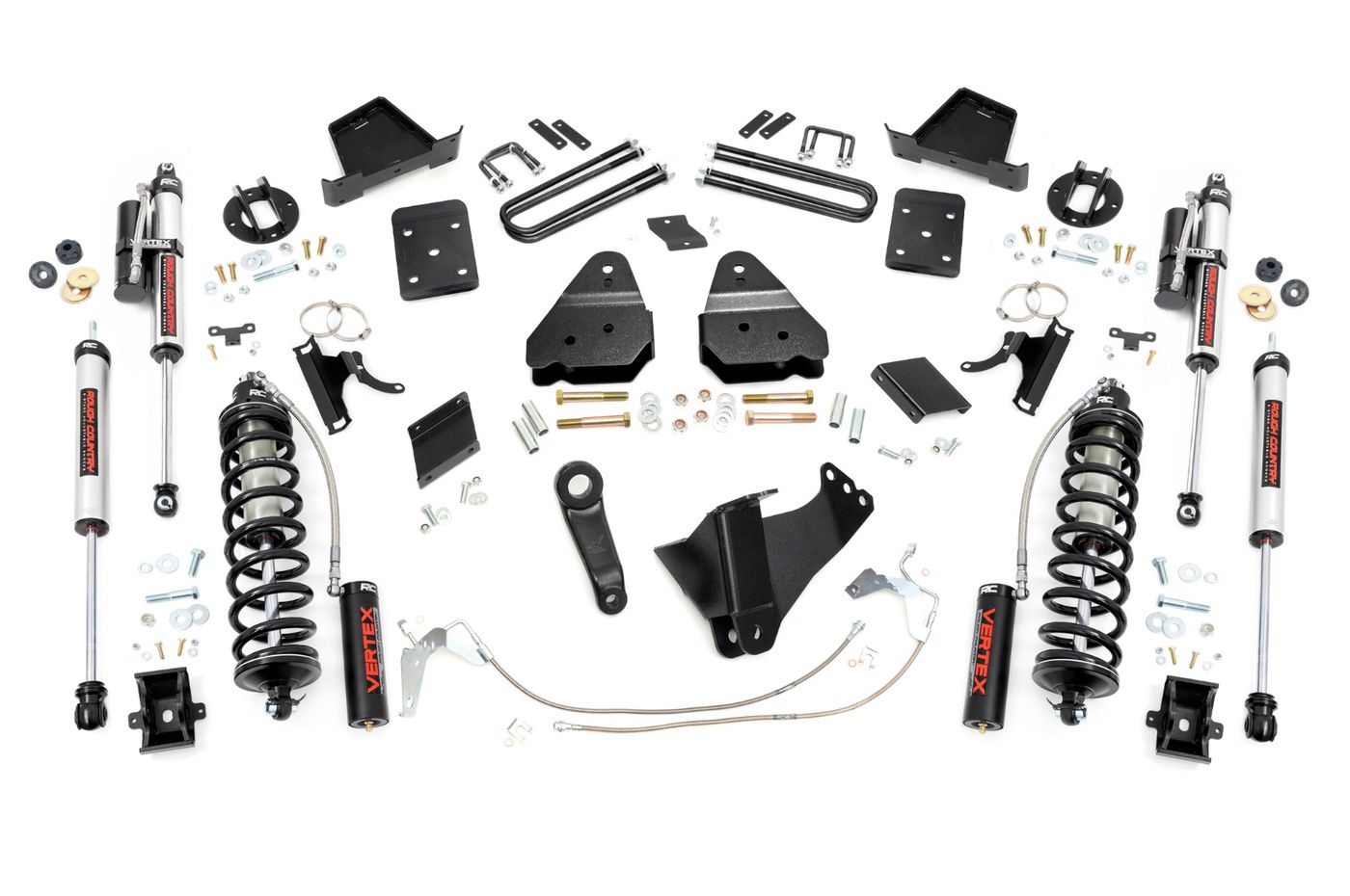 Rough Country 6 Inch Lift Kit | Gas | OVLD | C/O Vertex | Ford F-250 Super Duty (15-16)