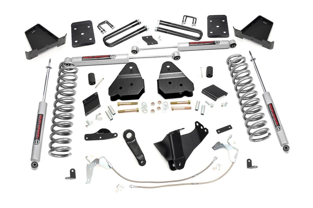 Rough Country 6 Inch Lift Kit | Diesel | No OVLD | Ford F-250 Super Duty 4WD (2015-2016)
