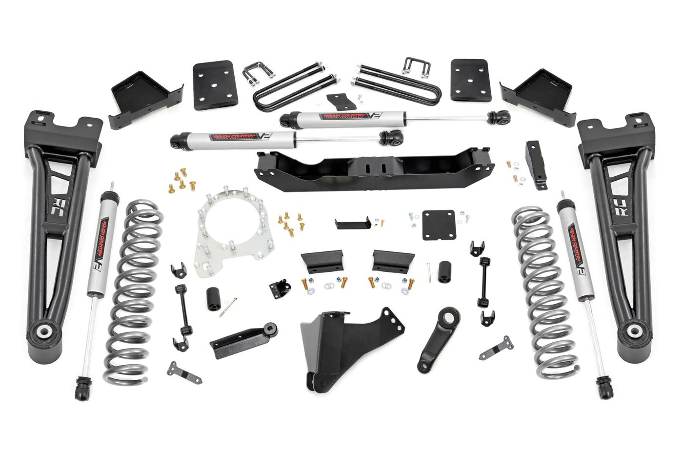 Rough Country 6 Inch Lift Kit | Radius Arm | No OVLD | V2 | Ford F-250/F-350 Super Duty (17-22)
