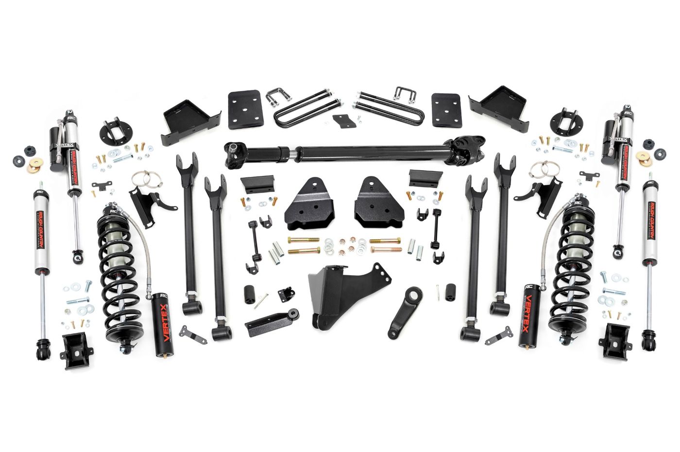 Rough Country 6 Inch Lift Kit | 4-Link | D/S | C/O Vertex | Ford F-250/F-350 Super Duty (17-22)