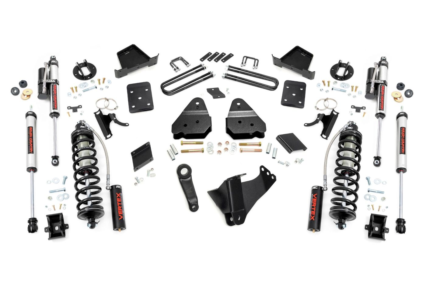 Rough Country 4.5 Inch Lift Kit | OVLD | C/O Vertex | Ford F-250 Super Duty 4WD (11-14)