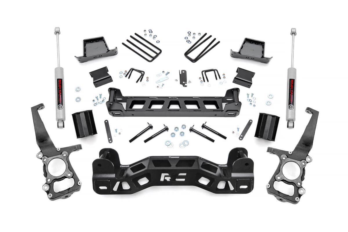 Rough Country 6 Inch Lift Kit | Ford F-150 2WD (2011-2014)