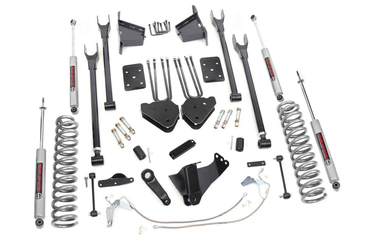 Rough Country 8 Inch Lift Kit | 4 Link | Ford F-250/F-350 Super Duty 4WD (2008-2010)