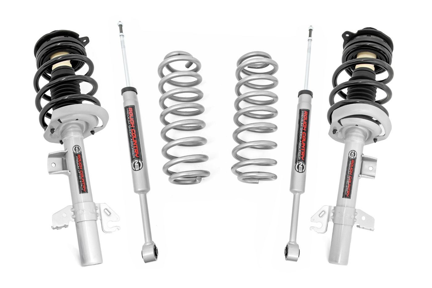 Rough Country 2 Inch Lift Strut Kit | Jeep Cherokee KL 4WD (2014-2023)
