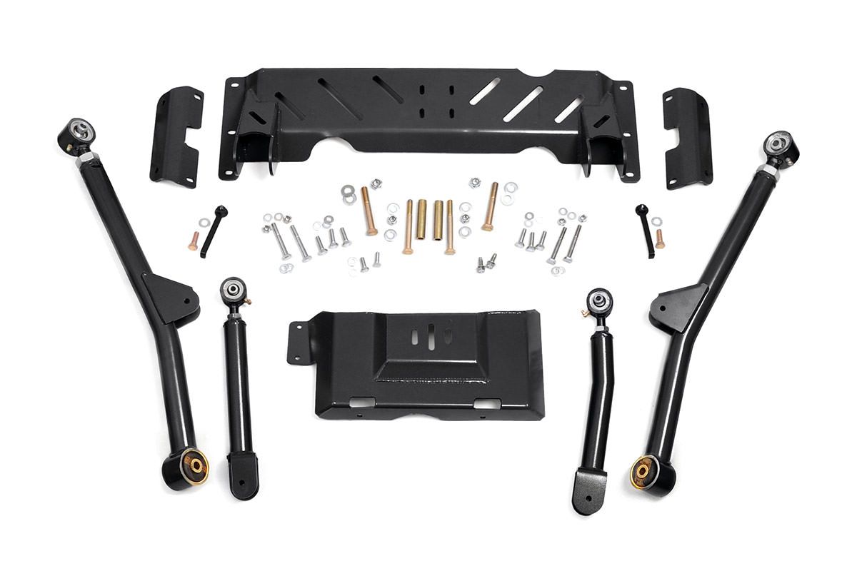 Rough Country Long Arm Upgrade Kit | 4-6 Inch Lift | Jeep Cherokee XJ (84-01)/Comanche MJ (86-92) | #61600U