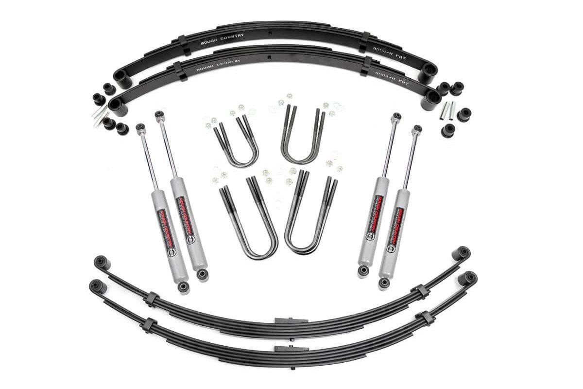 Rough Country 3 Inch Lift Kit | Rear Springs | Jeep Grand Wagoneer/J10 Truck/J20 Truck/Wagoneer 4WD