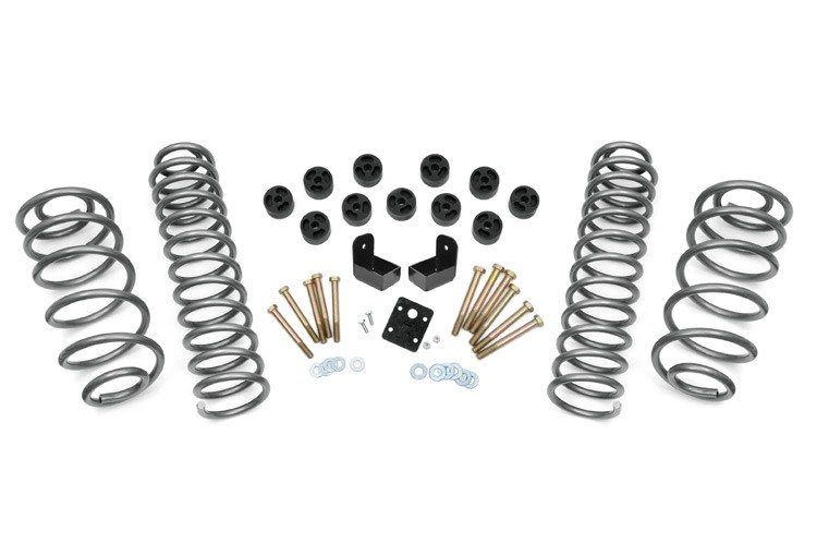 Rough Country 3.75 Inch Lift Kit | Combo | 4 Cyl | Jeep Wrangler TJ (97-06)/Wrangler Unlimited (04-06)