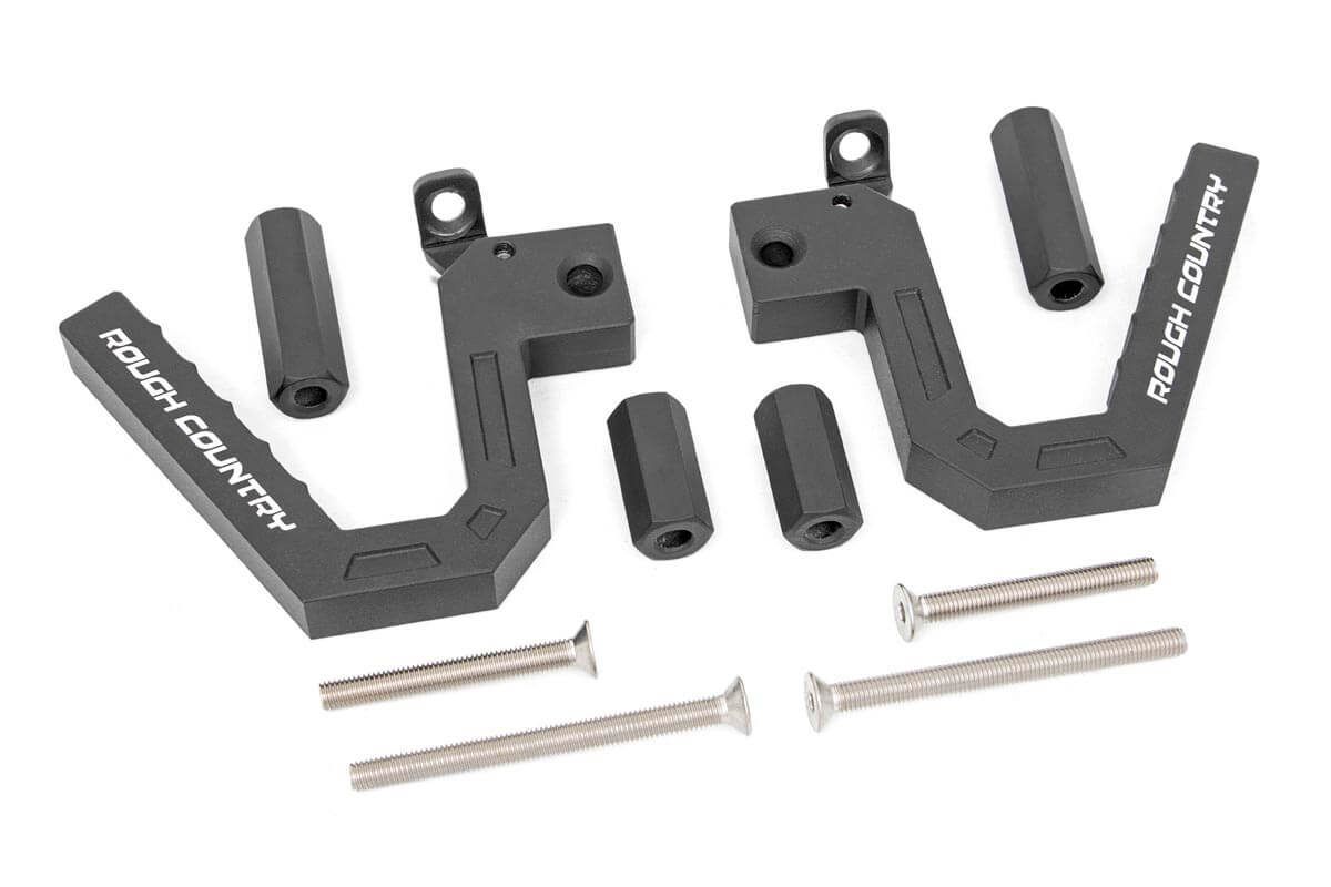 Rough Country Grab Handles | Alum | Front | Jeep Wrangler JK/Wrangler Unlimited (2007-2018)