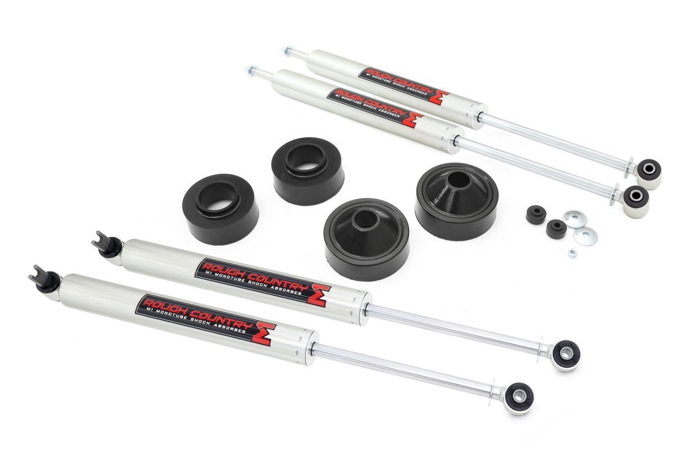 Rough Country 1.75 Inch Lift Kit | M1 | Jeep Wrangler JK/Wrangler Unlimited (2007-2018)