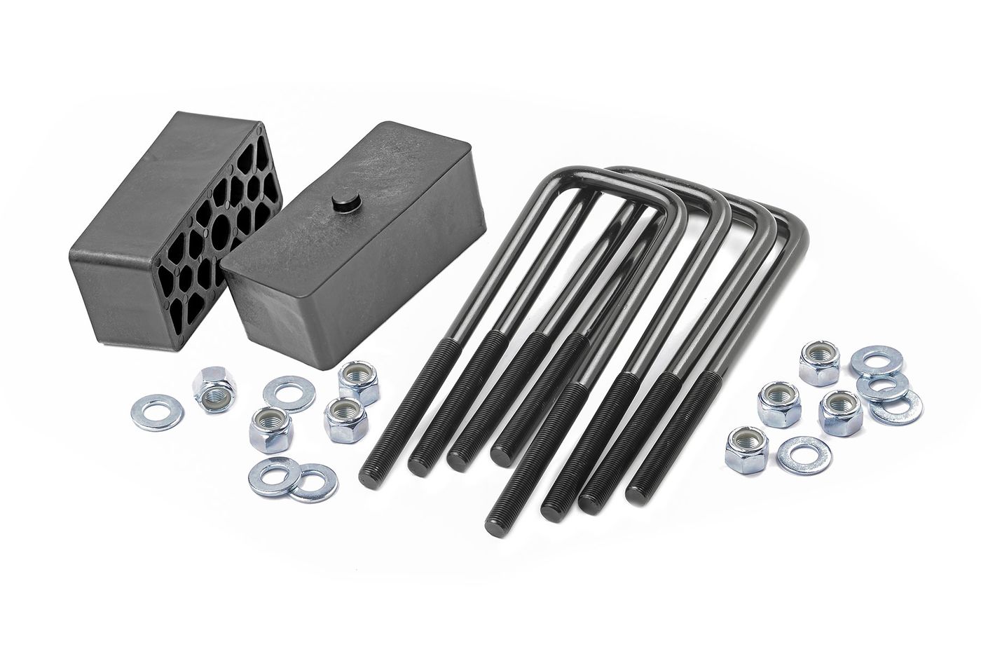 Rough Country 2 Inch Block & U-Bolt Kit | Toyota Truck/Tacoma/Tundra