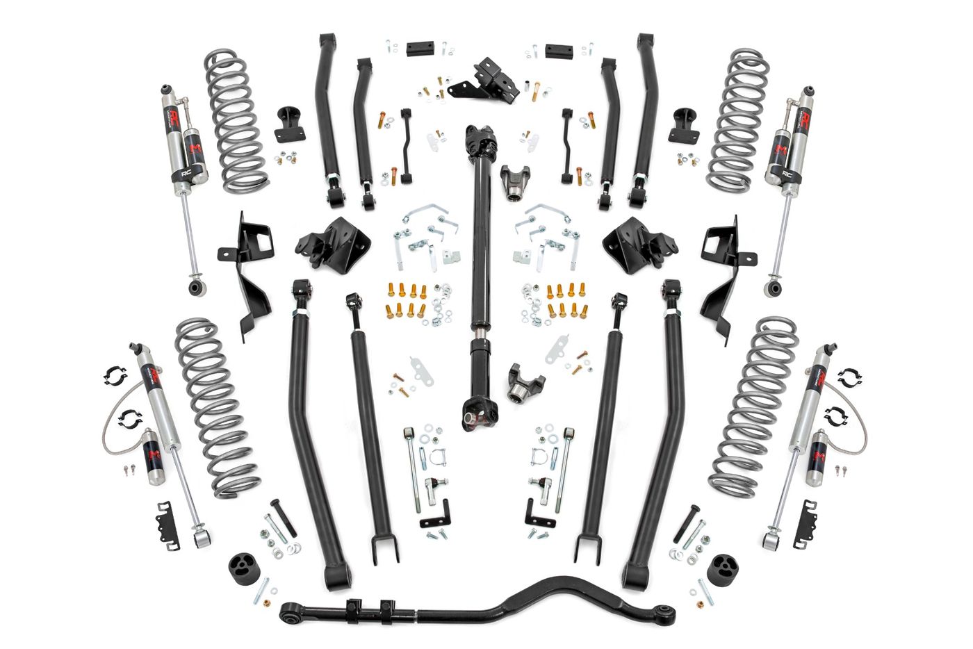 Rough Country 6 Inch Lift Kit | Long Arm | M1R | Jeep Wrangler Unlimited 4WD (2018-2023)
