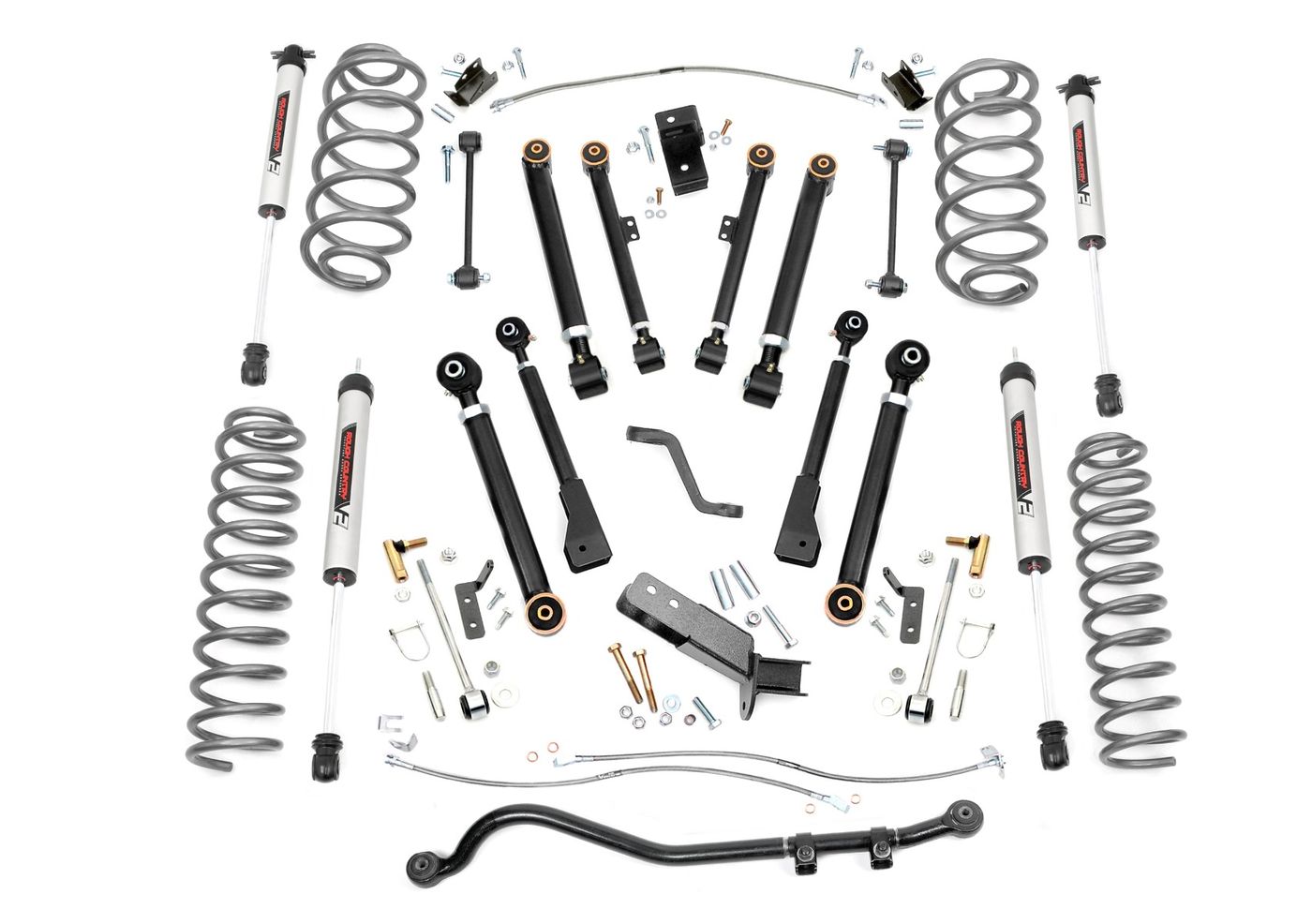 Rough Country 6 Inch Lift Kit | X-Series | V2 | Jeep Wrangler TJ (97-06)/Wrangler Unlimited (04-06)