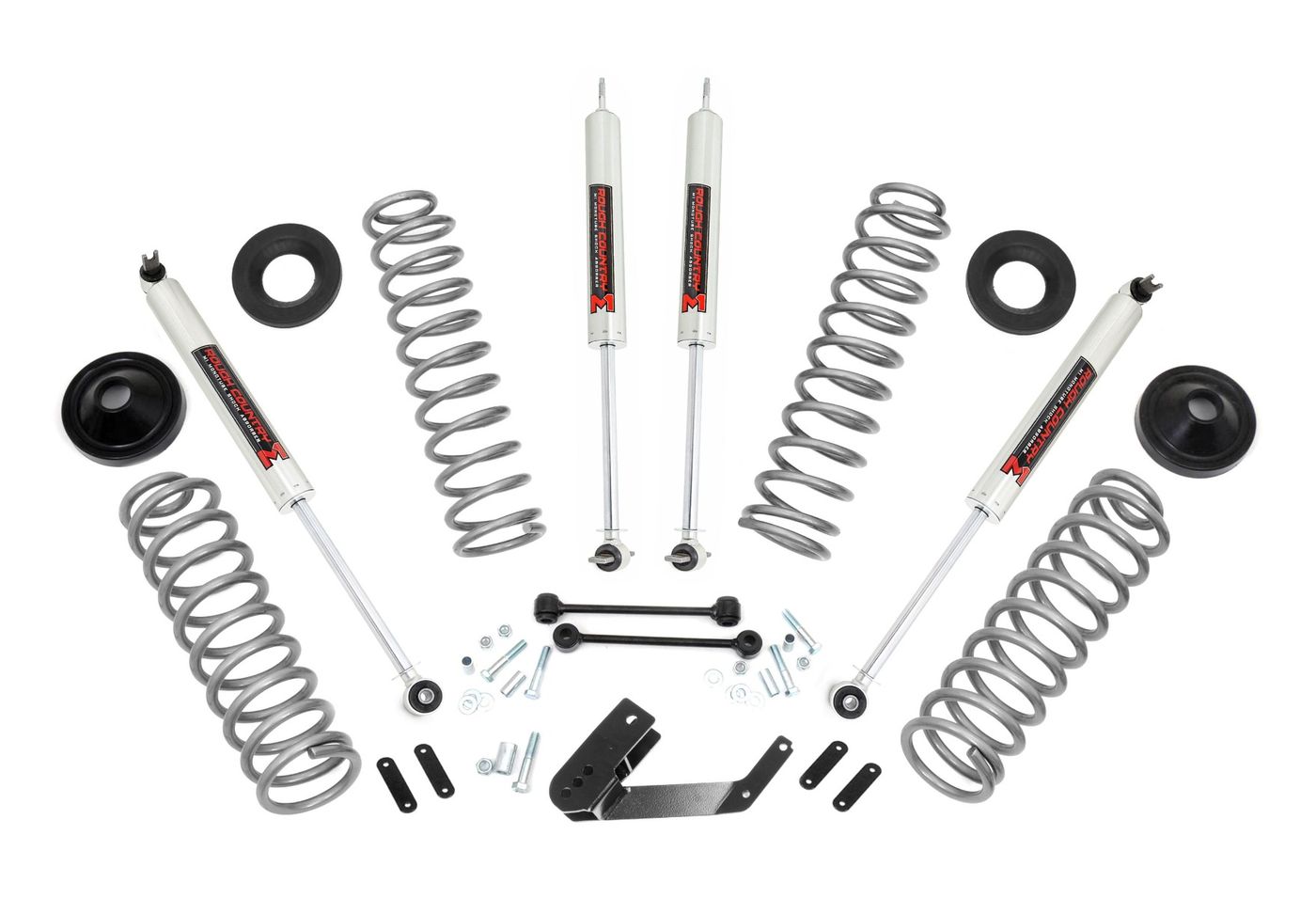Rough Country 3.25 Inch Lift Kit | M1 | Jeep Wrangler Unlimited 2WD/4WD (2007-2018)