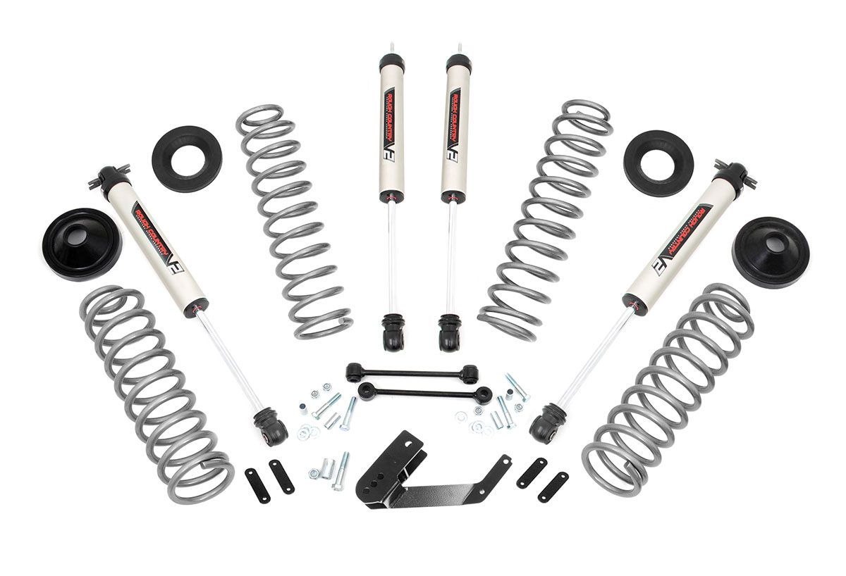 Rough Country 3.25 Inch Lift Kit | V2 | Jeep Wrangler Unlimited 2WD/4WD (2007-2018)