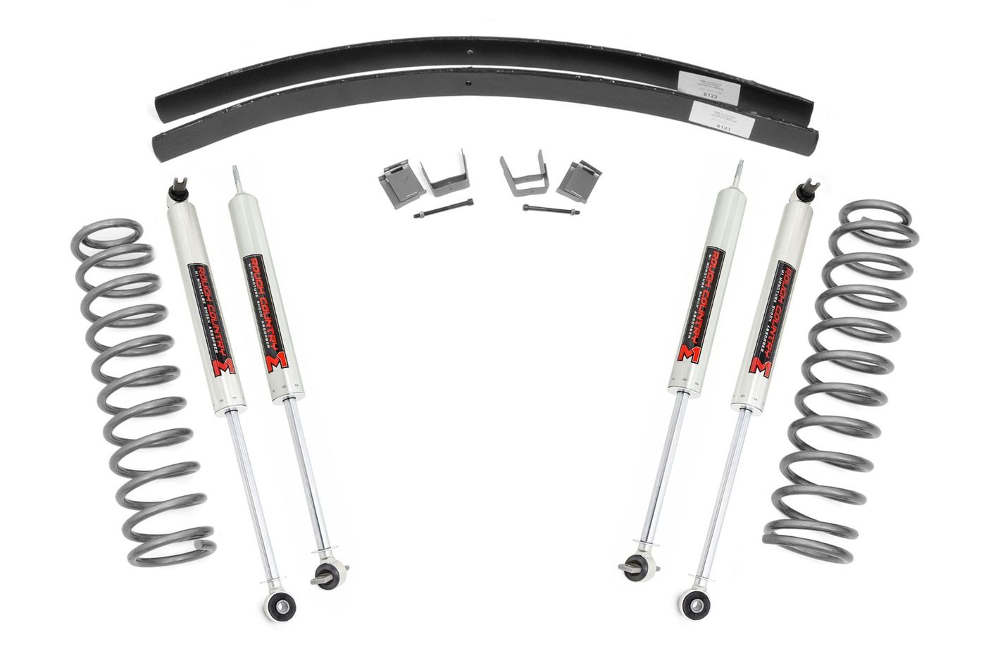 Rough Country 3 Inch Lift Kit | Rear AAL | M1 | Jeep Cherokee XJ 2WD/4WD (1984-2001)