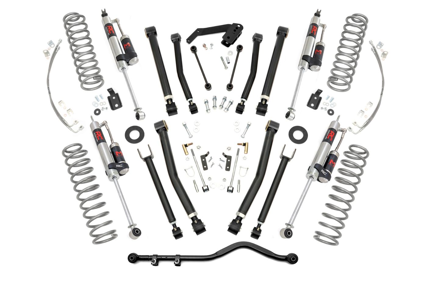 Rough Country 4 Inch Lift Kit | X-Series | M1R | Jeep Wrangler JK 4WD (2007-2018)