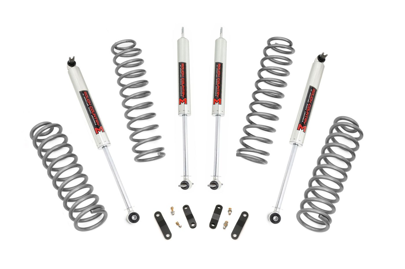 Rough Country 2.5 Inch Lift Kit | Coils | M1 | Jeep Wrangler JK 4WD (2007-2018)