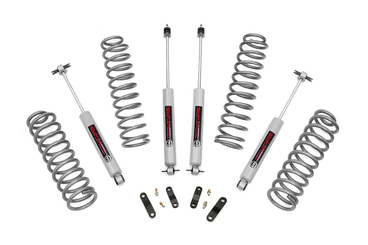 Rough Country 2.5 Inch Lift Kit | Coils | Jeep Wrangler Unlimited 2WD/4WD (2007-2018)