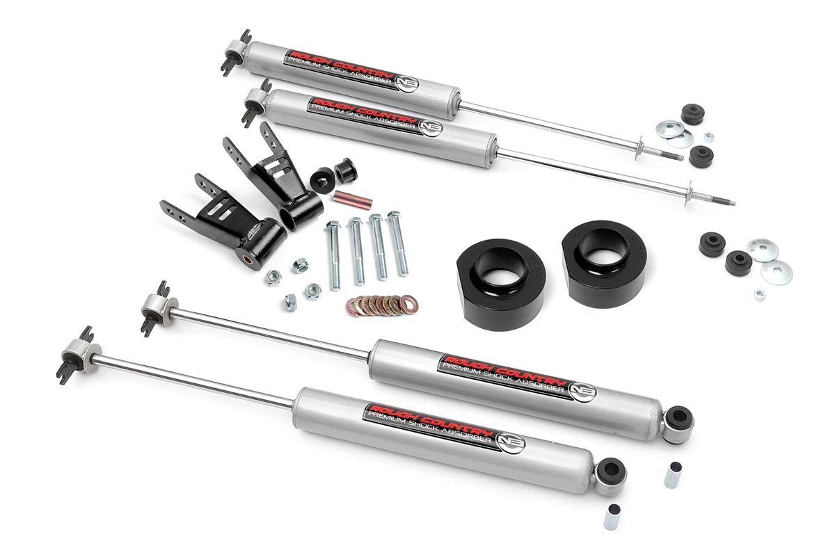Rough Country 1.5 Inch Lift Kit | Jeep Cherokee XJ 2WD/4WD (1984-2001)