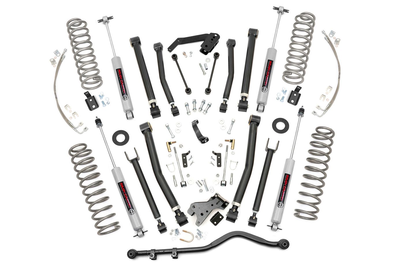 Rough Country 6 Inch Lift Kit | X-Series | Jeep Wrangler Unlimited 2WD/4WD (2007-2018)