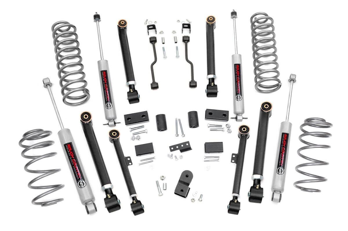Rough Country 4 Inch Lift Kit | X-Series | Jeep Grand Cherokee ZJ 2WD/4WD (1993-1998)