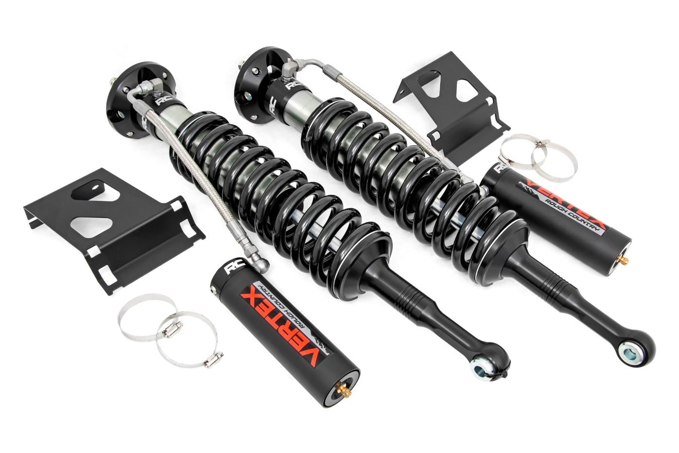 Rough Country Vertex 2.5 Reservoir Coilovers | Front | 6" | Toyota Tacoma 2WD/4WD (05-23)