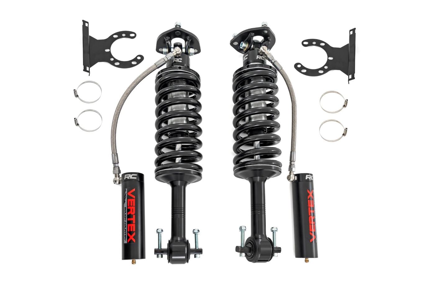 Rough Country Vertex 2.5 Reservoir Coilovers | Front | 6" | GMC Sierra 1500 (2019-2026)
