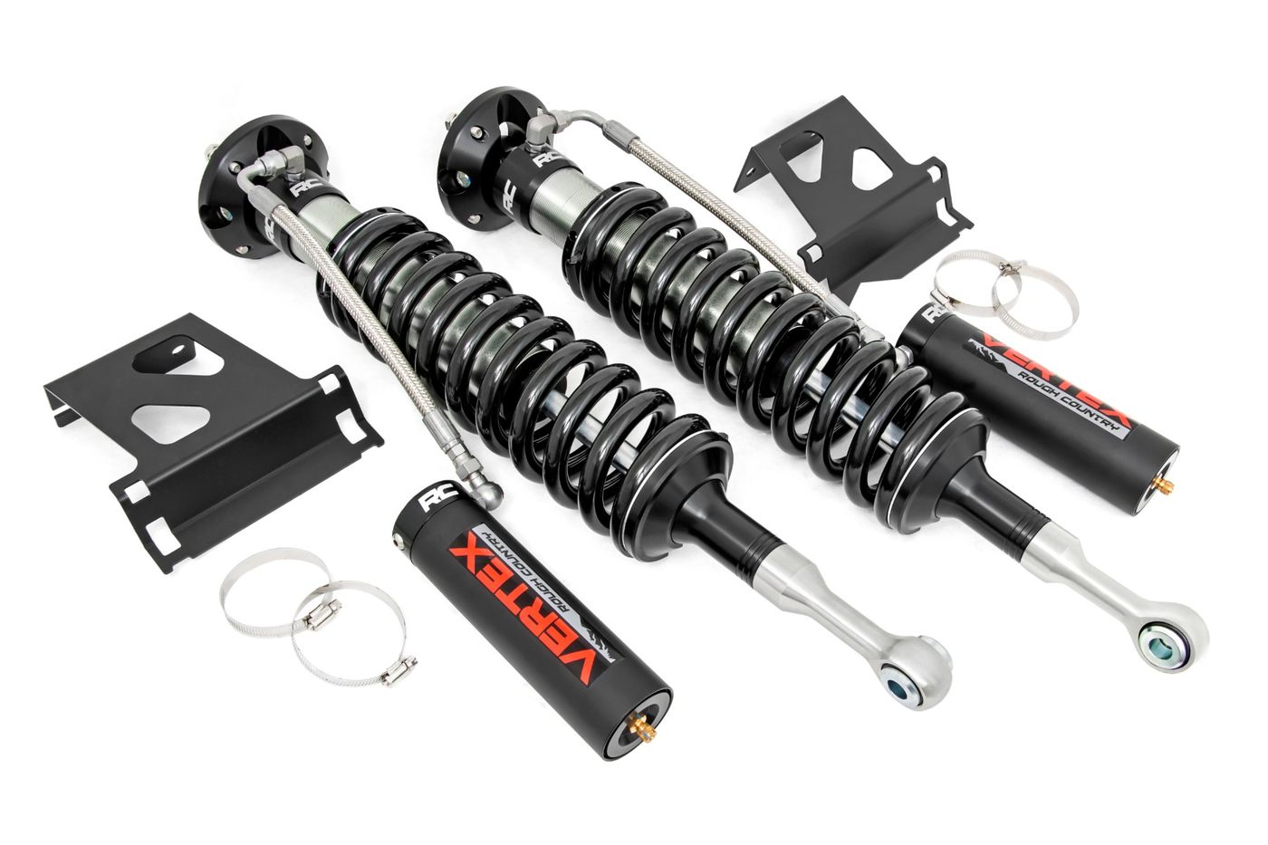 Rough Country Vertex 2.5 Reservoir Coilovers | Front | 3.5" | Toyota Tundra 4WD (07-21)