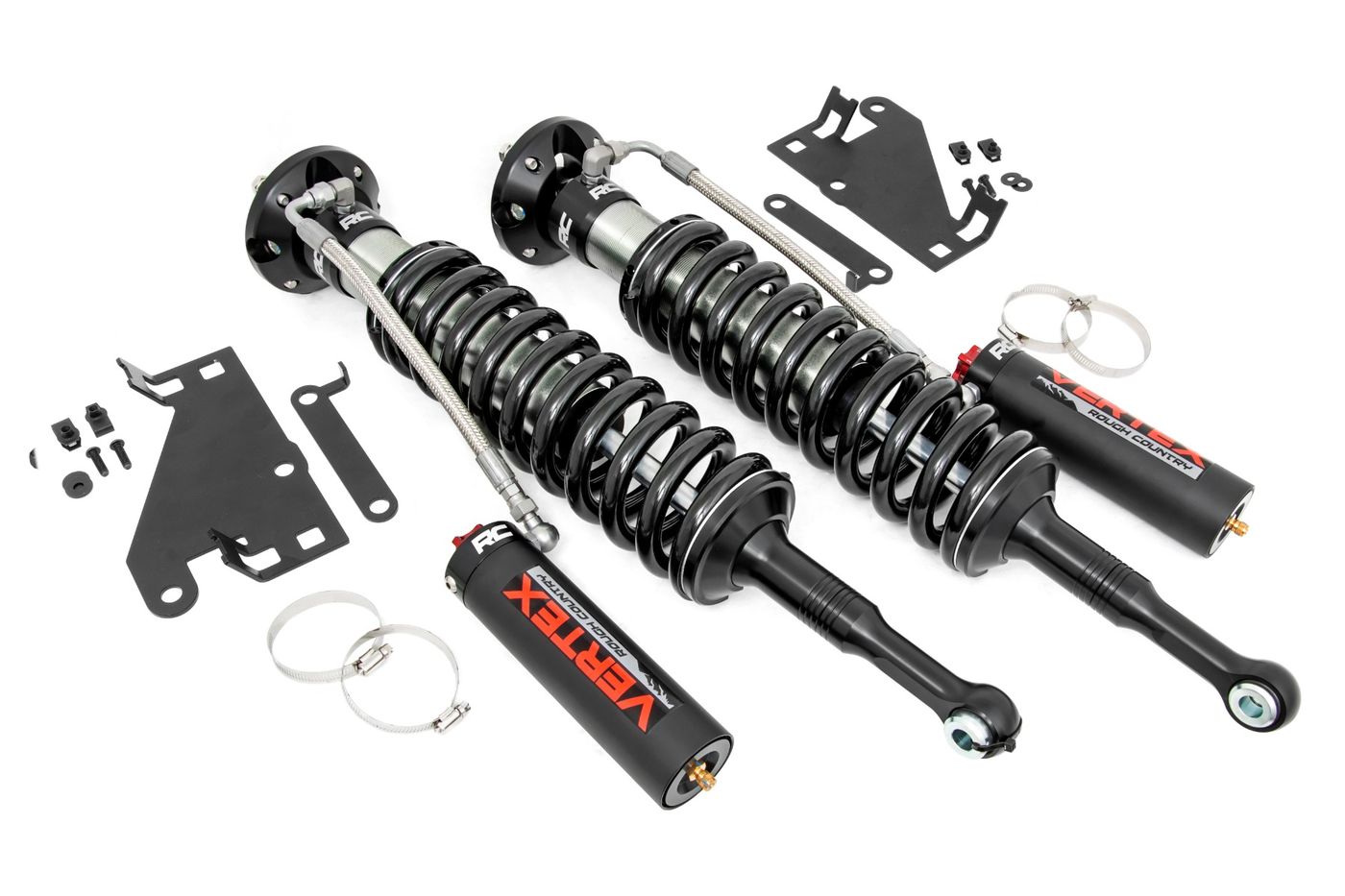 Rough Country Vertex 2.5 Reservoir Coilovers | Front | 6" | Toyota Tundra 4WD (2022-2026)