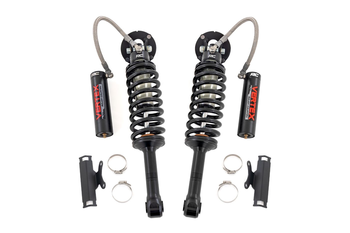 Rough Country Vertex 2.5 Reservoir Coilovers | Front | 3.5" | Toyota Tacoma 4WD (2024-2026)