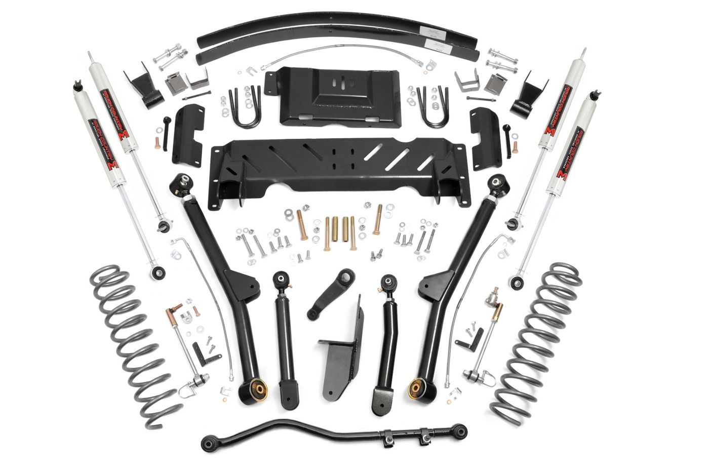 Rough Country 4.5 Inch Lift Kit | Long Arm | RR AAL | NP231 | M1 | Jeep Cherokee XJ (84-01)