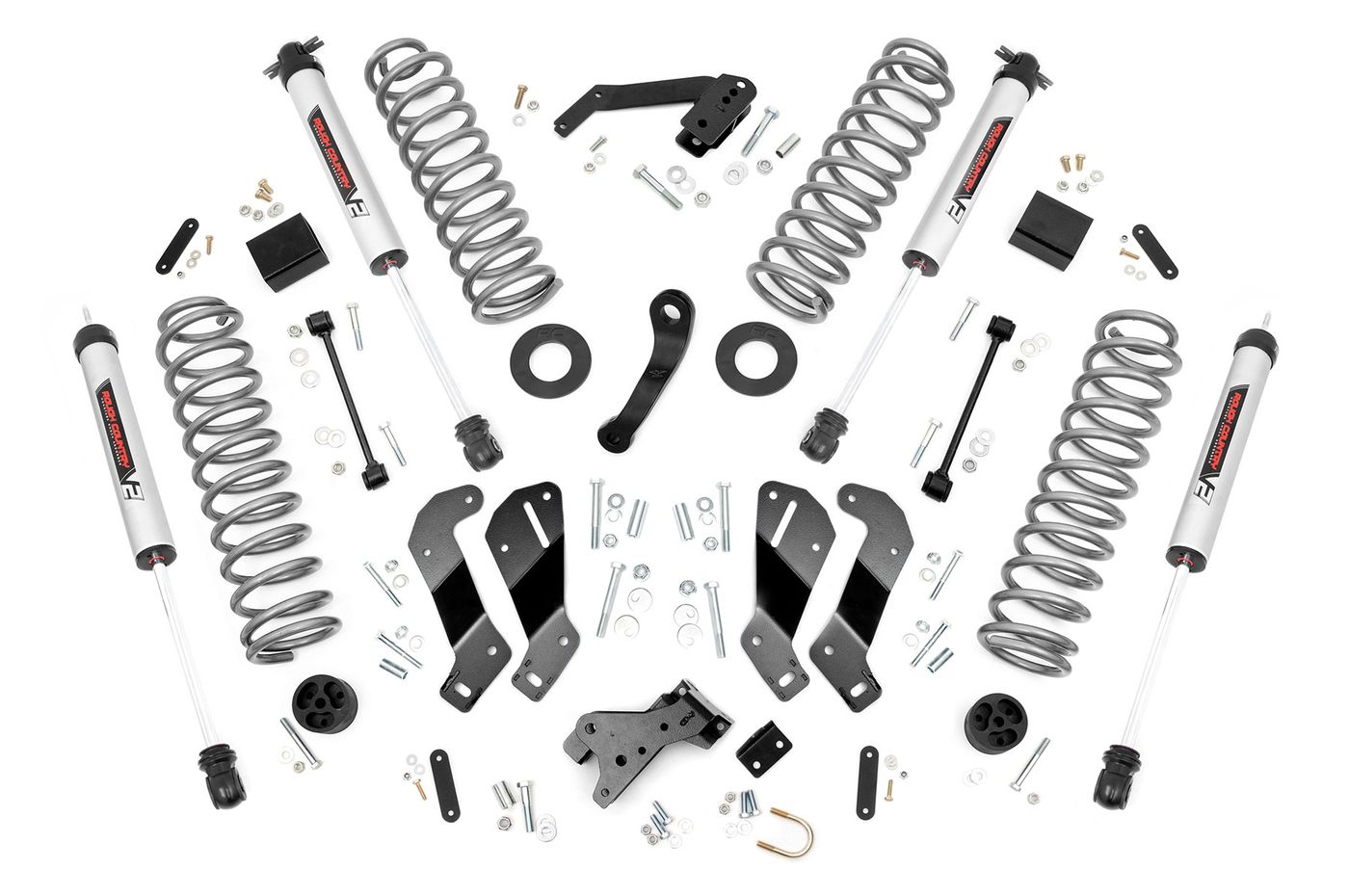 Rough Country 3.5 Inch Lift Kit | V2 | Jeep Wrangler JK 4WD (2007-2018)