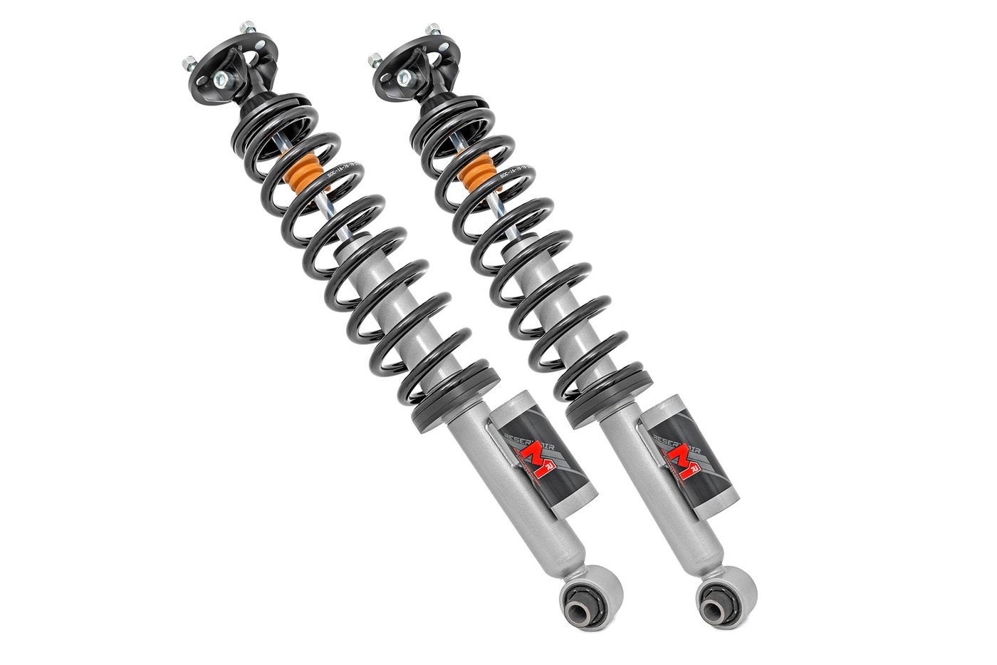 Rough Country M1R Reservoir Loaded Struts | Adjustable Height | Rear | 5 Inch | Ford Bronco (21-26)