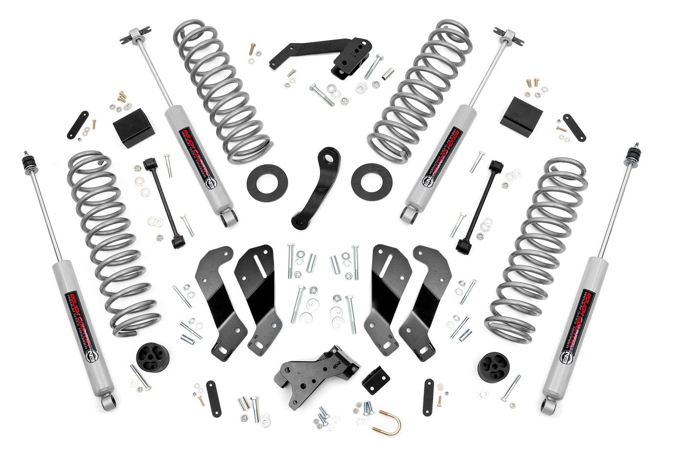 Rough Country 3.5 Inch Lift Kit | Jeep Wrangler Unlimited 2WD/4WD (2007-2018)