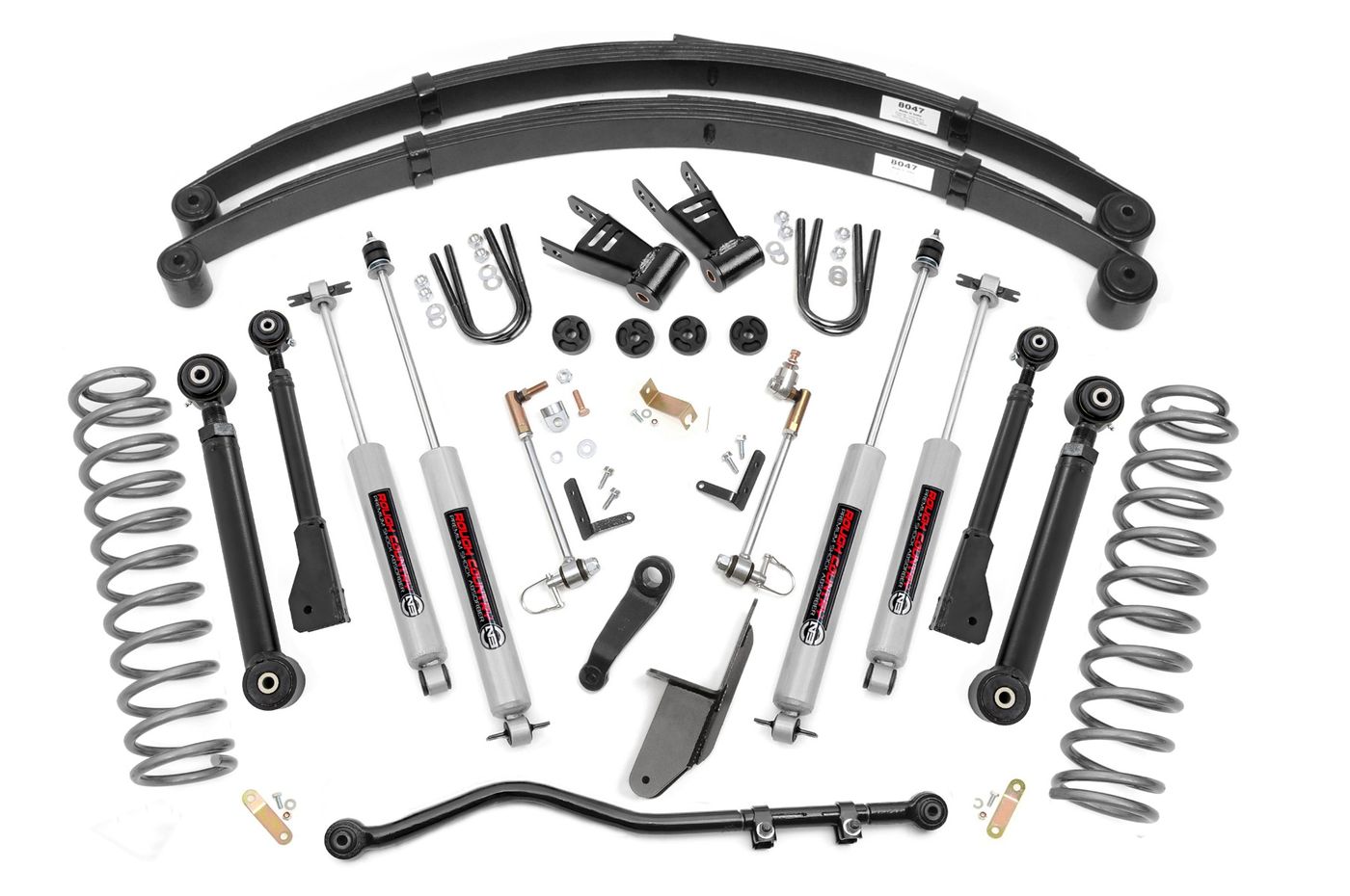 Rough Country 6.5 Inch Lift Kit | X-Series | Jeep Cherokee XJ 2WD/4WD (1984-2001)