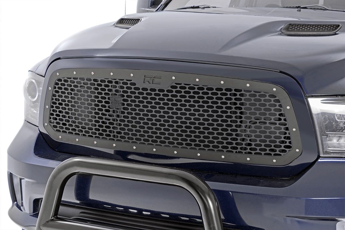 Rough Country Mesh Grille | Ram 1500 2WD/4WD (2013-2018 & Classic)