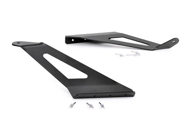 Rough Country LED Light Mount | Upper Windshield | 50" Curved | Chevy/GMC 2500HD/3500HD (15-19)