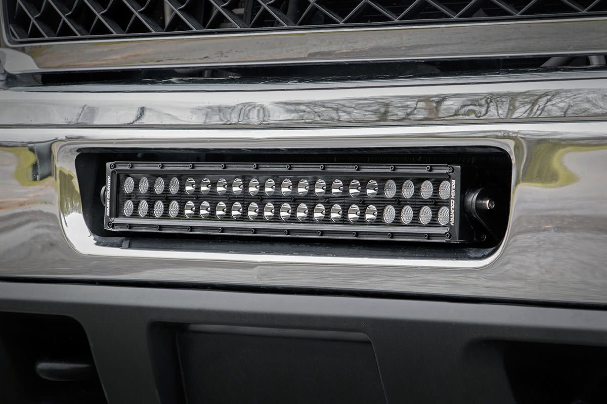 Rough Country LED Light Mount | Bumper | 20" | Chevy Silverado 2500 HD 4WD (2011-2014)