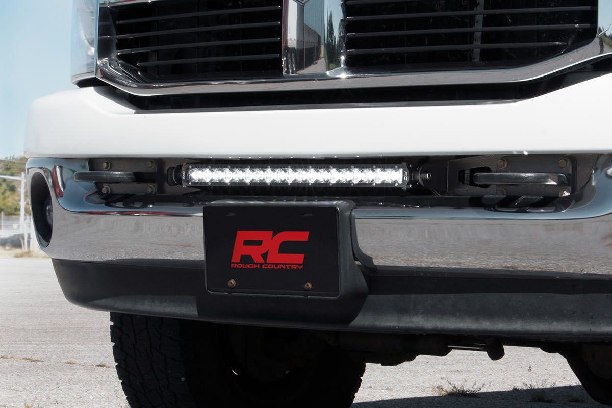 Rough Country LED Bumper Mount | 20" | Ram 2500 (03-18)/3500 (03-18) 4WD