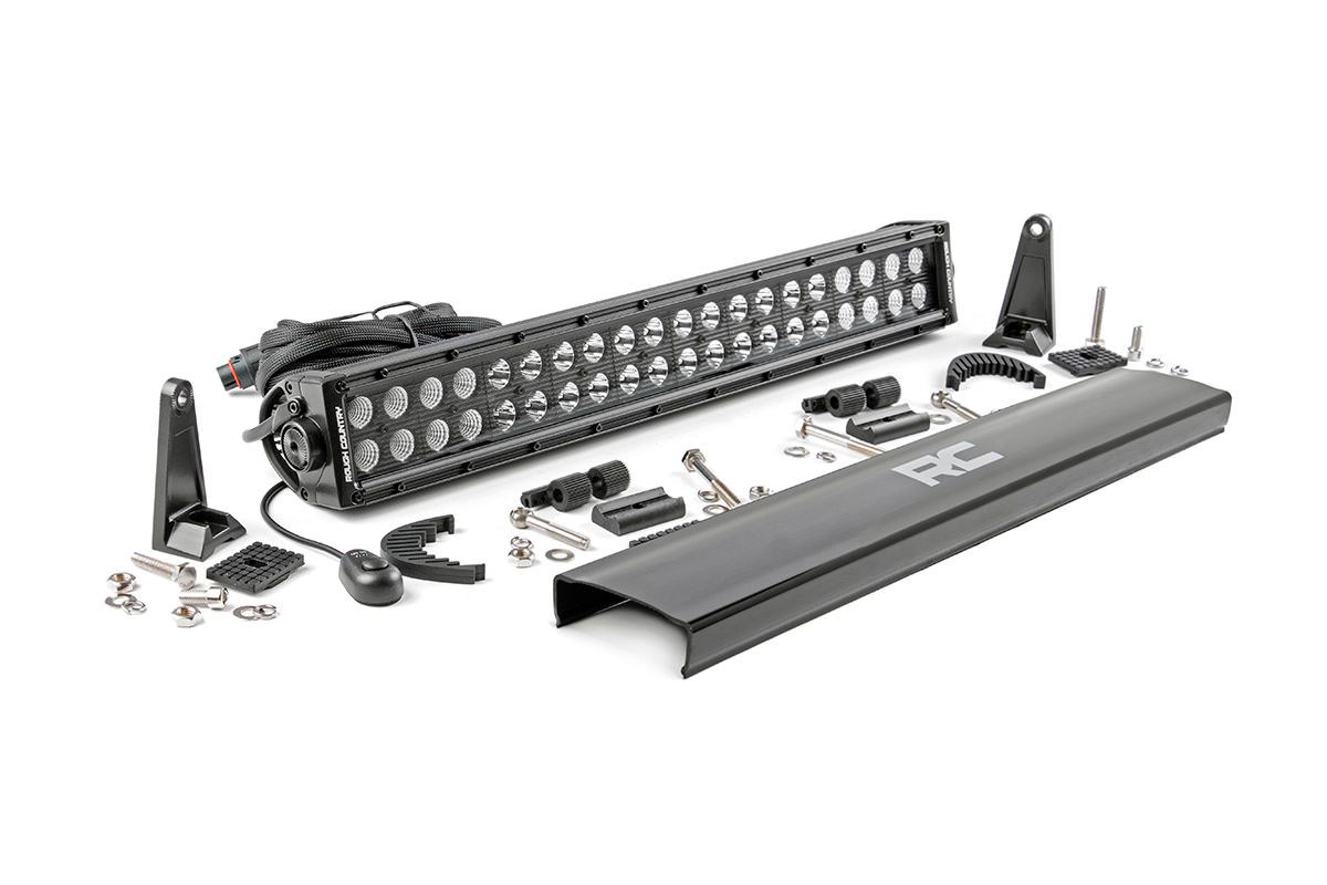 Rough Country 20 Inch Black Series LED Light Bar | Dual Row