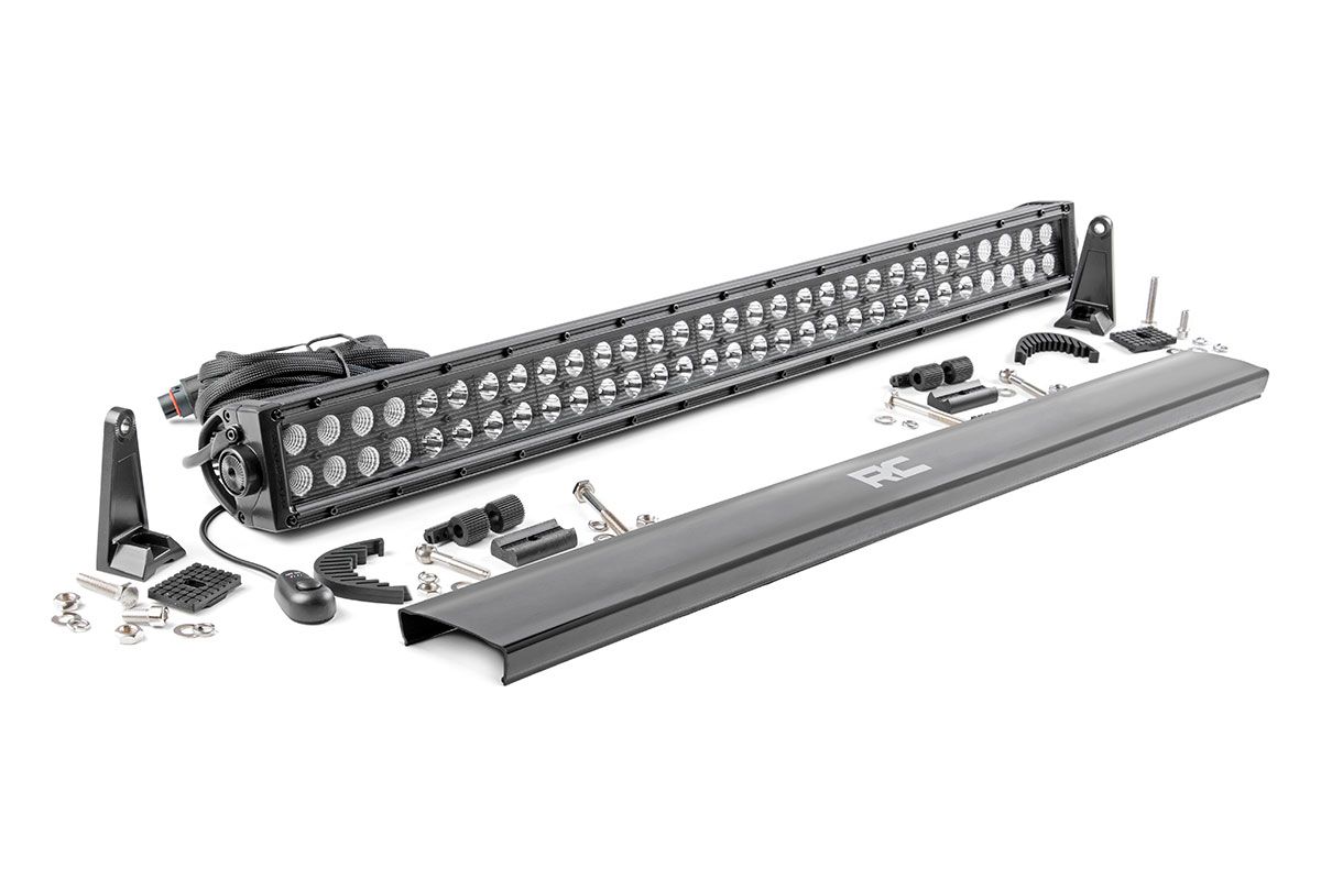 Rough Country 30 Inch Black Series LED Light Bar | Dual Row