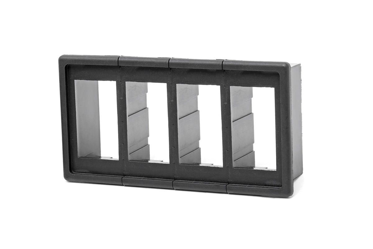 Rough Country Auxiliary Switch Bezel | Quad
