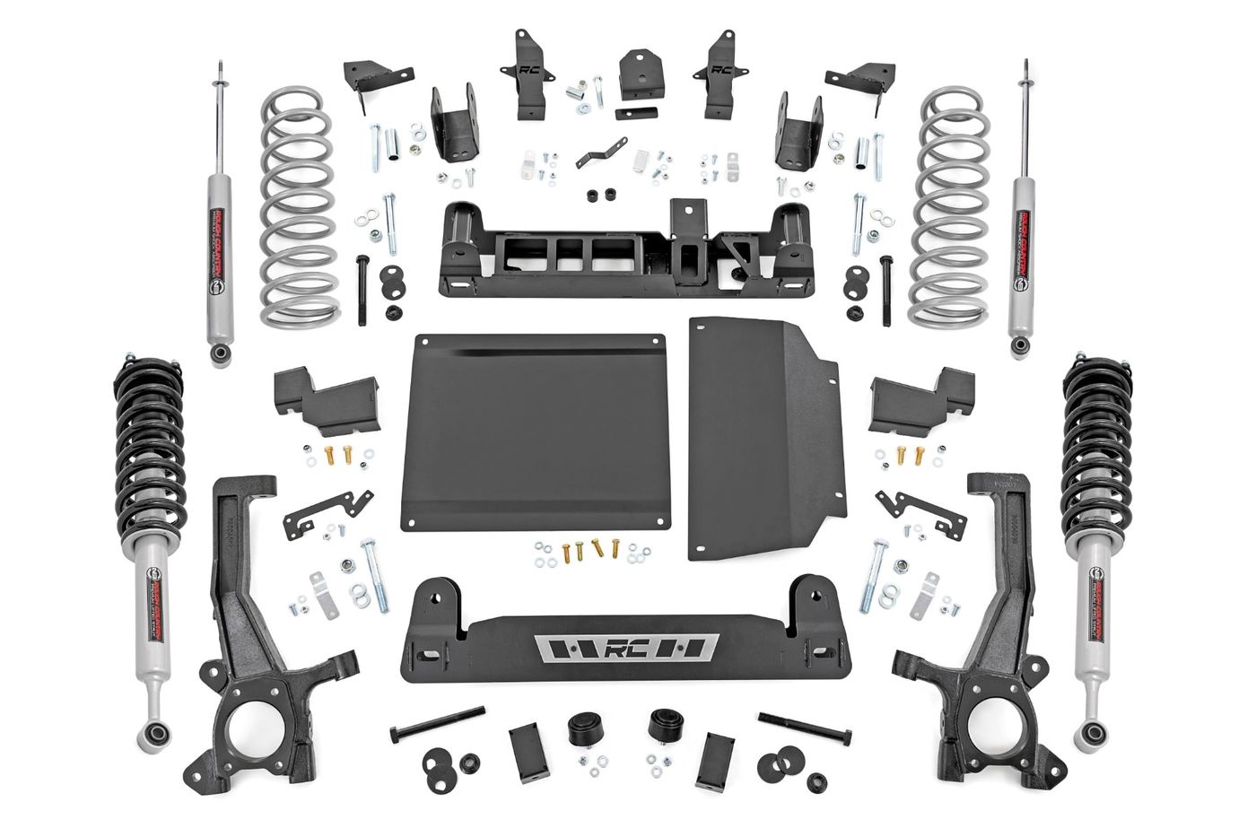 Rough Country 6 Inch Lift Kit | N3 Strut | Rear Coil | Toyota Tundra 4WD (2022-2026)